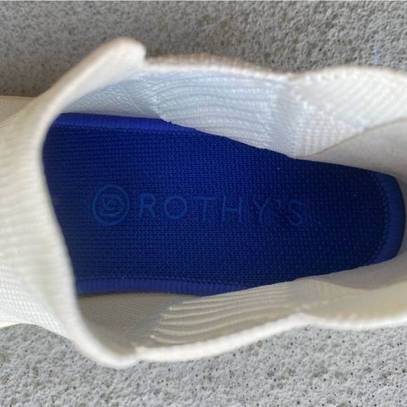 Rothy’s White Chelsea Sneaker Boot size 5 - Picture 3 of 11